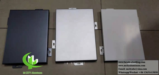 Fabrica de revestimientos metálicos fachadas exteriores paneles metálicos revestimiento de paredes sólidas aluminio