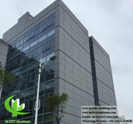 Panel de revestimiento metálico perforado fachadas de aluminio proveedor en Guangzhou China