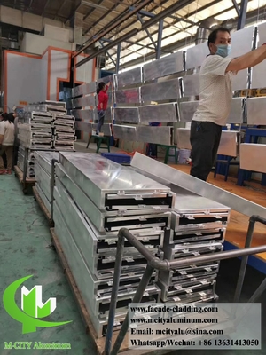 Proveedor de revestimiento metálico fachadas exteriores de paneles metálicos revestimiento de paredes sólidas de aluminio