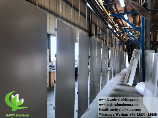 Panel de revestimiento de aluminio perforado de fachada metálica antiróxido proveedor en Guangzhou