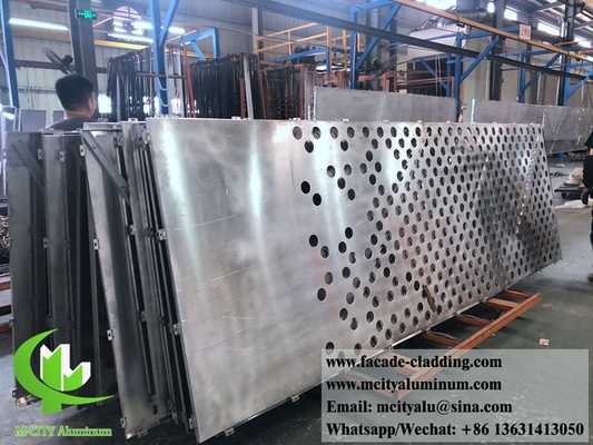 Fabrica de revestimiento de paredes sólidas de aluminio para fachadas de arquitectura de revestimiento metálico en China