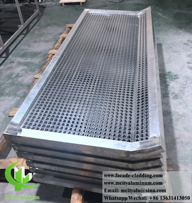 Hojas metálicas de aluminio perforadas para pantallas de aluminio para ventanas