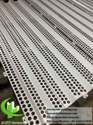 Panel de revestimiento de aluminio para fachada de pantalla perforada externa proveedor en China