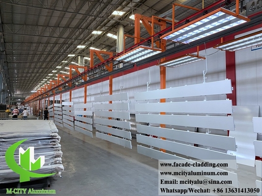 PVDF revestimiento metálico fachadas metálicas panel de revestimiento de aluminio para revestimiento de paredes