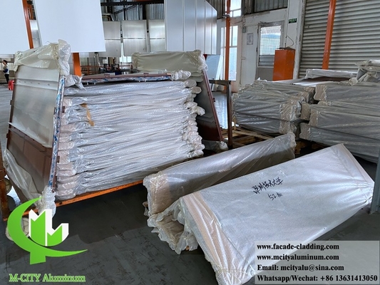 Accesorios para la construcción de edificios con pantalla de metal cortada por láser
