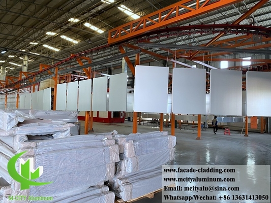 PVDF revestimiento metálico fachadas metálicas panel de revestimiento de aluminio para revestimiento de paredes