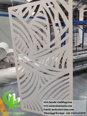 Películas de aluminio perforadas para revestimiento de paredes exteriores