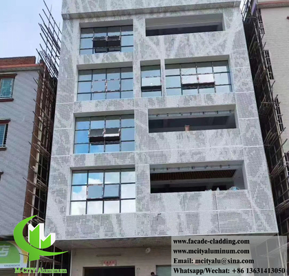 Revestimiento de columnas metálicas de aluminio de 3 mm de espesor en polvo, decoración interior y exterior