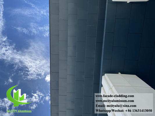Paneles de aluminio sólido revestimiento de paredes metálicas para fachadas, techos, decoración interior y exterior
