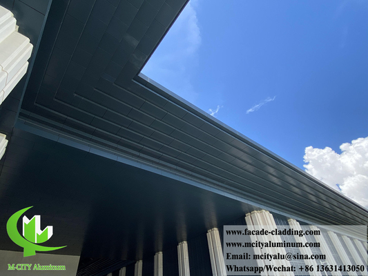 Paneles de aluminio sólido revestimiento de paredes metálicas para fachadas, techos, decoración interior y exterior