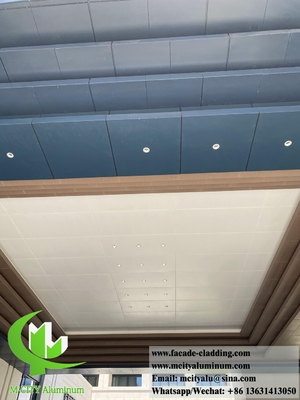 Techo metálico revestimiento de aluminio paneles de pared sólidos sistema impermeable al viento
