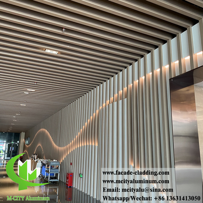 Revestimiento de columnas metálicas de aluminio de 3 mm de espesor en polvo, decoración interior y exterior