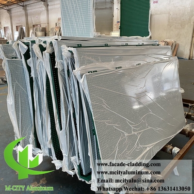 Paneles de pared metálicos perforados pantalla de aluminio para cercas de jardín revestimiento de paredes paneles cortados por láser