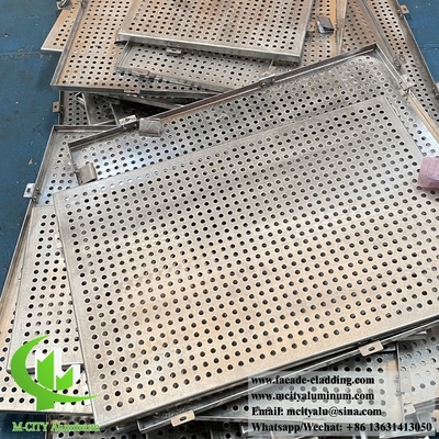 Panel de metal tallado con corte por láser CNC para cercas de jardín pantalla de aluminio decoración de edificios de 4 mm de espesor en China