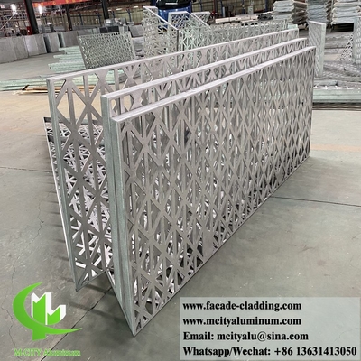 Revestimiento de aluminio sólido con patrones de perforación cualquier diámetro puede ser perforado PVDF pintura