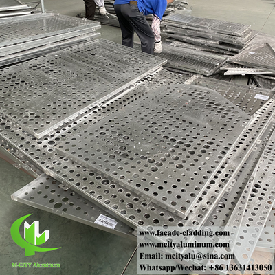 Paneles de aluminio cortados por láser para revestimiento de ventanas y revestimientos de paredes