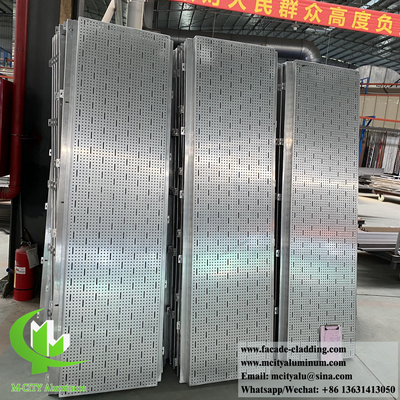 Paneles de aluminio cortados por láser para revestimiento de ventanas y revestimientos de paredes
