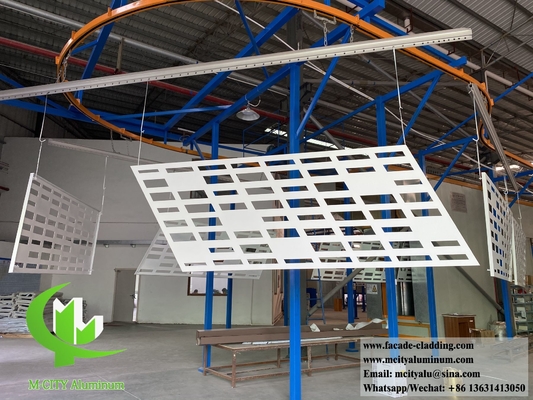 Revestimiento de pared de aluminio sólido de color gris PVDF 20 años de garantía espesor de 3 mm para fachada del edificio
