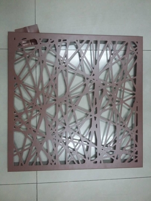 Panel metálico perforado a medida de 3 mm de espesor