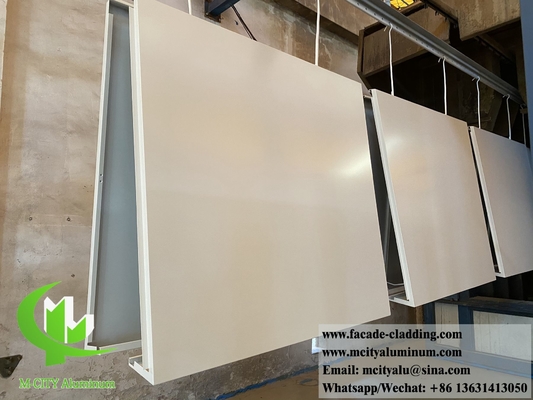Revestimiento de paredes de metal Paneles de aluminio Sistema de fachada de metal arquitectónico Impermeable