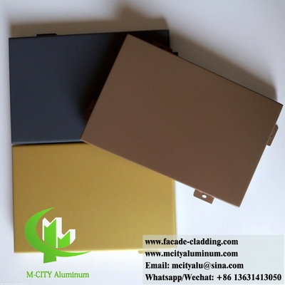 Panel de aluminio de chapa perforada de metal arquitectónico con patrón de diseño personalizado