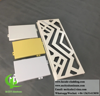 Sistemas de revestimiento de paredes de aluminio con revestimiento en polvo