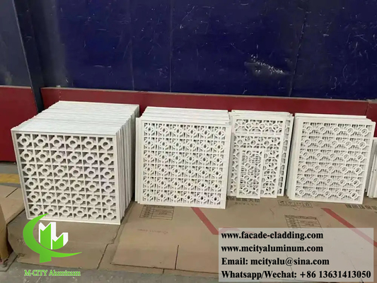 Paneles de pared metálicos perforados para revestimiento de techos, malla metálica perforada a prueba de fuego