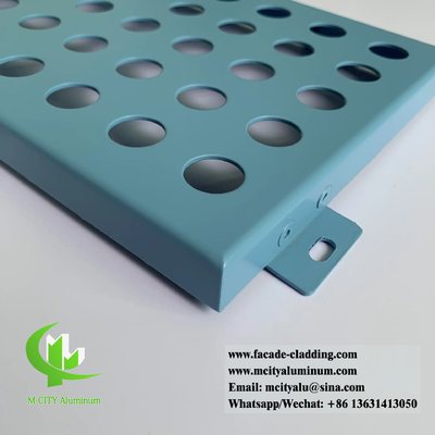 Hojas metálicas para decoración de paredes materiales de revestimiento arquitectónico resistentes al fuego duraderos