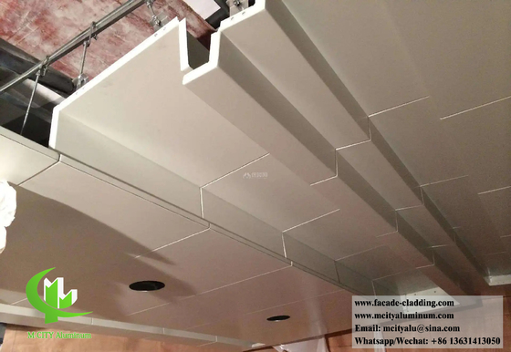 Revestimiento de paredes metálicas perforadas para decoración de ascensores con luz LED