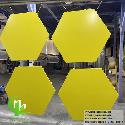 Hoja de aluminio sólido arquitectónico para fachadas de revestimiento de paredes Diseño personalizado