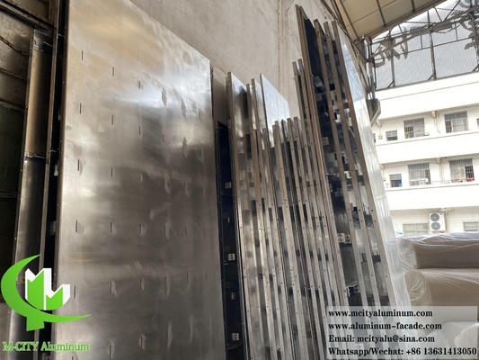 Revestimiento metálico arquitectónico para paredes para techos de aluminio sólido Materiales duraderos