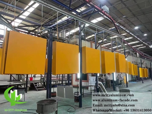 Arquitectónico Laser Cut Metal Screen Aluminio para la decoración de edificios fachada de techo