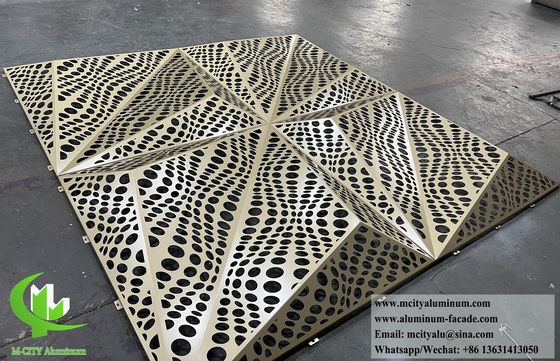 Buen precio Paneles de aluminio revestidos de metal para decoración de fachadas de paredes exteriores en línea