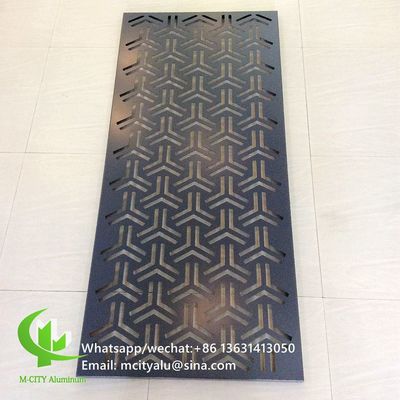 Buen precio Panel de aluminio perforado con recubrimiento en polvo de 600x600 mm con forma curvada para revestimiento de fachadas en línea