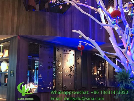 Buen precio Padrones personalizables Panel de pantalla de aluminio con panel de corte láser recubierto de polvo de 1,5-10 mm de espesor en línea