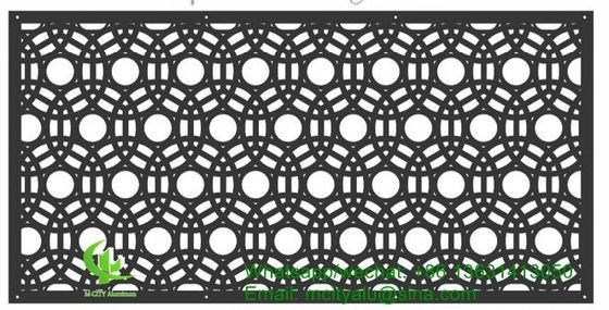 Buen precio Panel de Aluminio Perforado con Diseño Personalizado y Recubrimiento en Polvo 1000x2000mm para Fachadas y Pantallas Decorativas en línea
