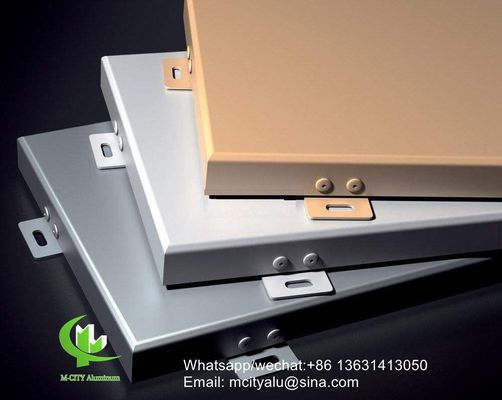 Buen precio 2.0mm 2.5mm 3.0mm Revestimiento de panel sólido de aluminio para fachada con patrones personalizables con recubrimiento en polvo en línea