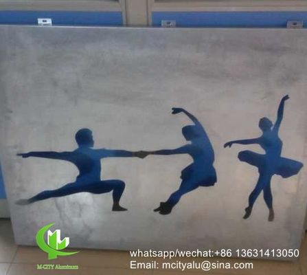 Buen precio Panel de Aluminio con Recubrimiento en Polvo Cortado con Láser con Colores RAL Personalizados y Tamaño de 1000x2000mm para Decoración en línea