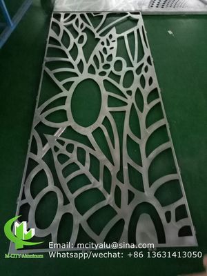 Buen precio Panel de fachada de aluminio con recubrimiento en polvo de 2,5 mm de grosor con patrones personalizados para decoración de muros cortina en línea