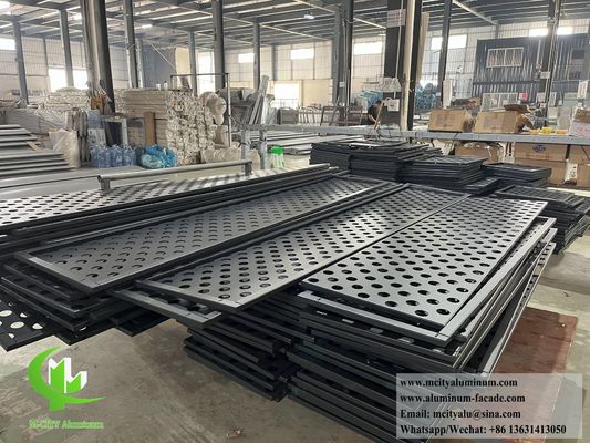 Buen precio Panel de aluminio cortado con láser y recubierto de polvo con tamaño de 1200x2400 mm y patrones personalizables para revestimiento de fachadas en línea