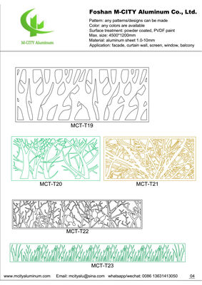 Buen precio Panel sólido de aluminio con recubrimiento en polvo de 3 mm de espesor para revestimiento de fachadas con colores RAL personalizados en línea