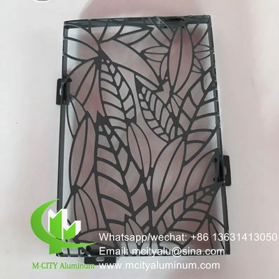 Buen precio Panel de aluminio perforado con recubrimiento en polvo de 2,5 mm de grosor para revestimiento de fachadas personalizables y decoración de muros cortina en línea