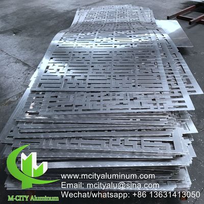 Buen precio Panel perforado de aluminio de 2 mm con superficie con recubrimiento en polvo y colores RAL personalizados para revestimiento de fachadas decorativas en línea