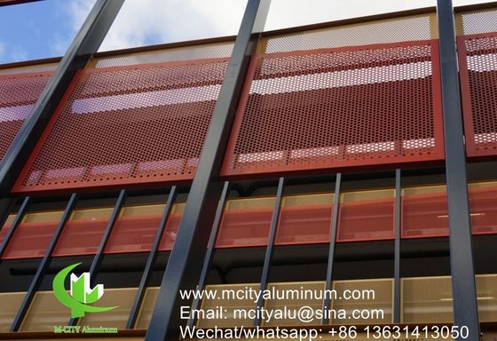 Buen precio hojas perforadas de aluminio para revestimiento de paredes de fachada, paneles de revestimiento de edificios exteriores para edificios o techos en línea