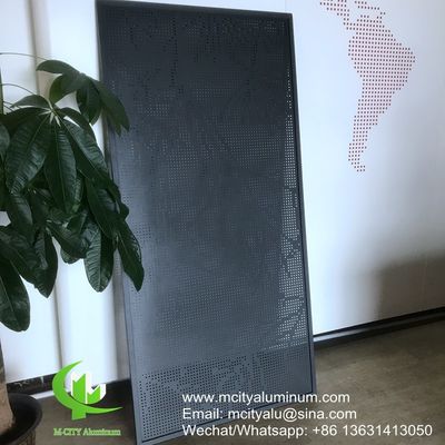Buen precio Panel de aluminio perforado revestido con PVDF para revestimiento de fachada con patrones personalizables y tamaño estándar de 1000x2000 mm en línea