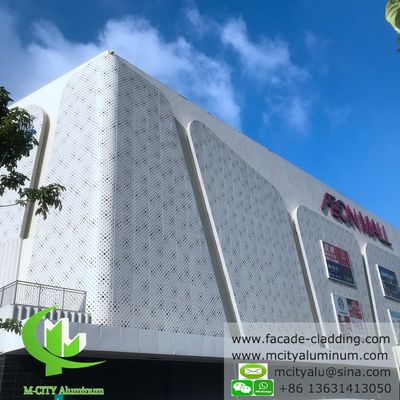 Buen precio Panel de revestimiento de fachada de aluminio arquitectónico 1200x2400mm Grosor de 3mm con recubrimiento en polvo en línea