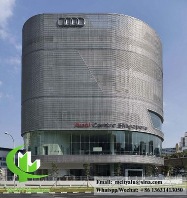 Buen precio Panel de revestimiento de aluminio personalizable con pintura PPG para fachadas de edificios en espesores de 1.5-10 mm en línea