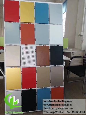 Buen precio China 3003 3mm panel de aluminio metálico en polvo revestido de aluminio de panel sólido pared de cortina para revestimiento de fachada en línea