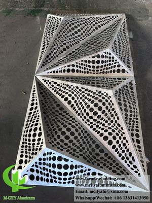 Buen precio Panel de revestimiento de aluminio de aleación de aluminio 3003 de 3 mm con recubrimiento en polvo para fachada y muro cortina en línea