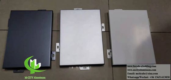 Buen precio Fabrica de revestimientos metálicos fachadas exteriores paneles metálicos revestimiento de paredes sólidas aluminio en línea